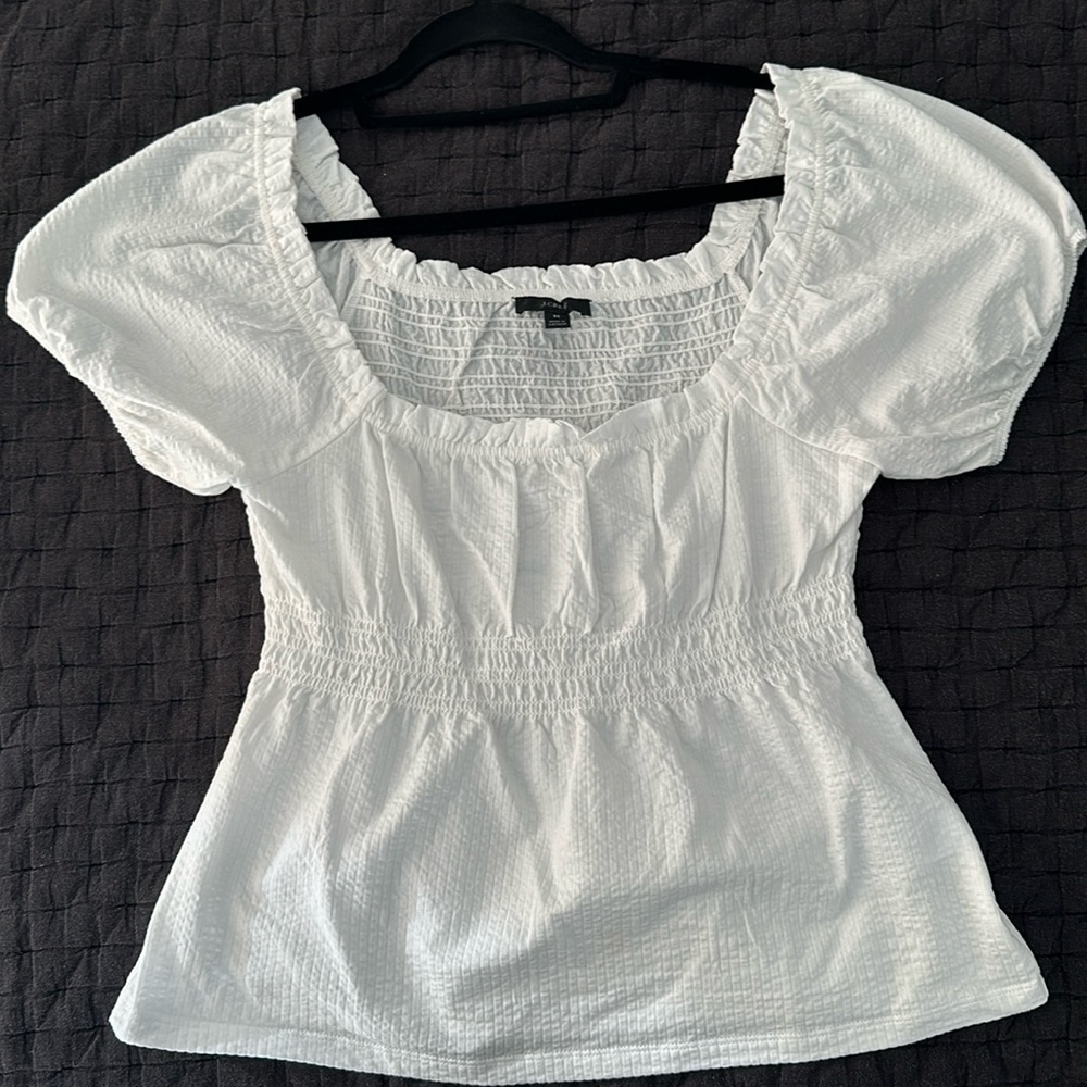J. Crew peasant top